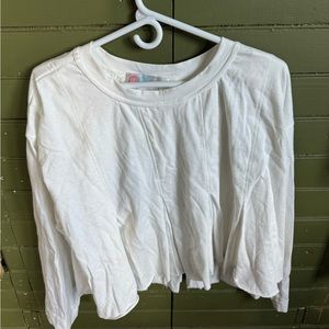 Free People Beach white long sleeve